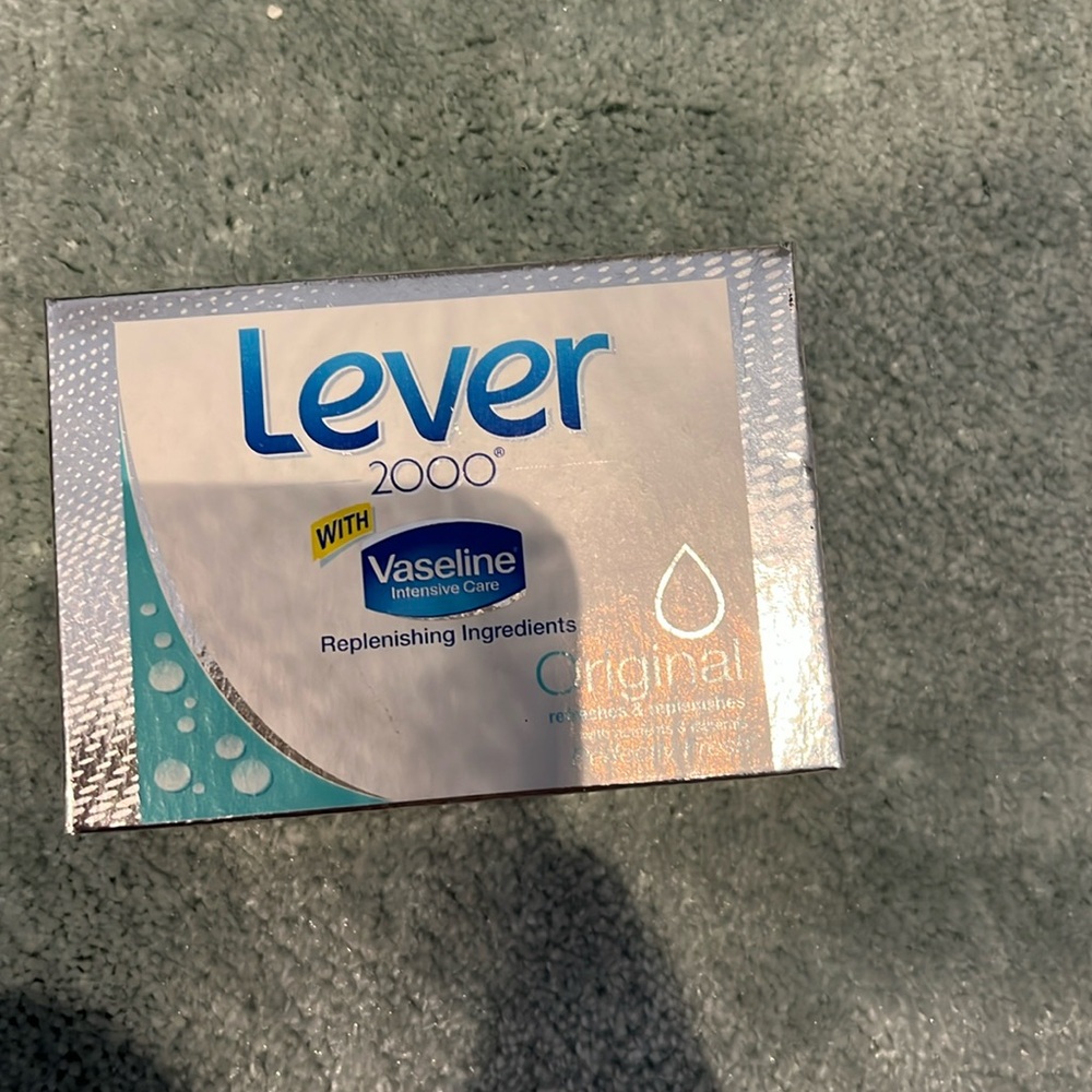 Lever 2000 Vaseline original soap bar sealed